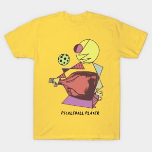 The Pickleball Player by Pollux (WITH TEXT) T-Shirt